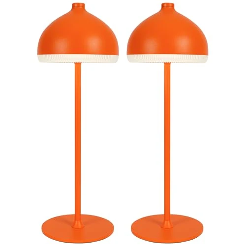 Offerta a tempo: LuminexDesigns 2 Pezzi Lampade da Tavolo Senza Fili Ricaricabile VIOA TL13 - 27% da 49.99 € a 36.59 €