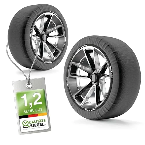 Oferta limitada: WALSER Premium cadenas de nieve Ultra Grip, juego de 2 cadenas de nieve textiles gris/negro L de 33.95 EUR a 33.95 EUR (ahorro 0%)