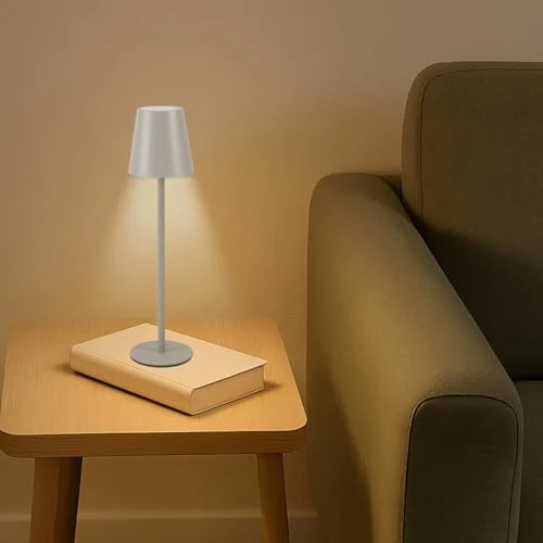 Tijdelijke aanbieding: BEPER P207ILI205 Oplaadbare tafellamp, snoerloze LED, dimbaar, inclusief USB - Draagbaar voor bureau, nachtkastje of buitengebruik van 13.87 € naar 13.87 € (0.00% korting)
