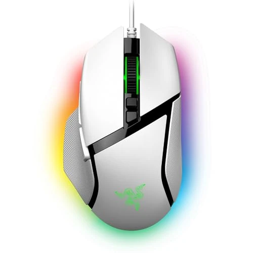 Offerta a tempo: Razer Basilisk V3 - Mouse da gioco personalizzabile con cavo - design ergonomico - sensore da 26K DPI - Chroma RGB - 11 pulsanti programmabili - rotellina HyperScroll inclinabile - PC/Mac | Bianco - 16% da 84.99 € a 71.39 €