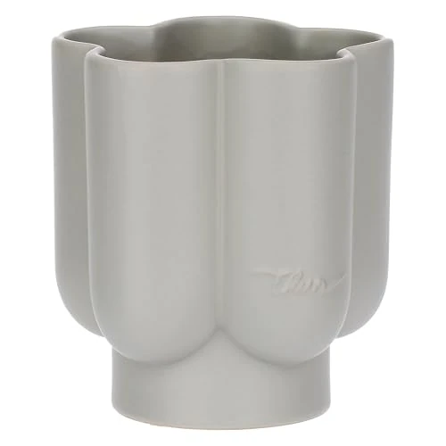 Offerta a tempo: THUN - Portatrucchi fiore - stoneware - Collezione Accessori Bagno - Ø 12 cm - 13 cm h - 42% da 18.90 € a 10.99 €