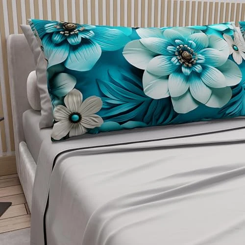 Offerta a tempo: PETTI Artigiani Italiani - Lenzuola in Cotone con Federe in Stampa Digitale, Lenzuola Una Piazza e Mezza, Completo Letto Una Piazza e Mezza, Floreale 21 Grigio Chiaro, 100% Made in Italy - 43% da 35.90 € a 20.31 €