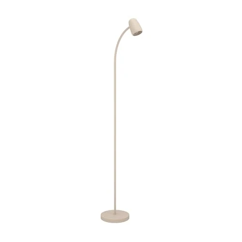 Oferta limitowana: EGLO lampa stojąca Carlo, światło do salonu z elastycznym ramieniem wychylna światło metalu w kolorze piasku lampka czytania oprawką E14 wys.170 cm z 152.02 zł na 152.02 zł (oszczędź 0.00%)