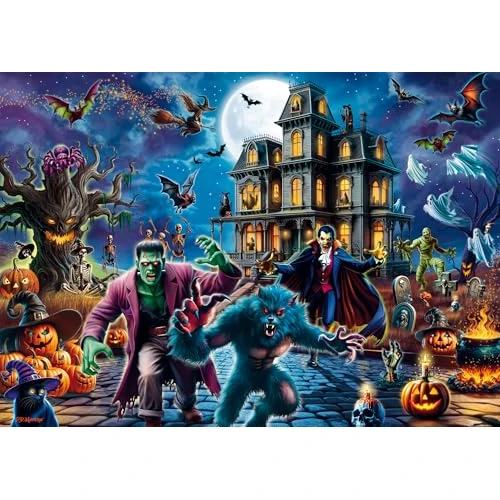 Offre limitée : Schmidt Spiele 58871 Nuit d'halloween, Puzzle de 1000 pièces de 17.47 € à 17.47 € (0.00% de remise)