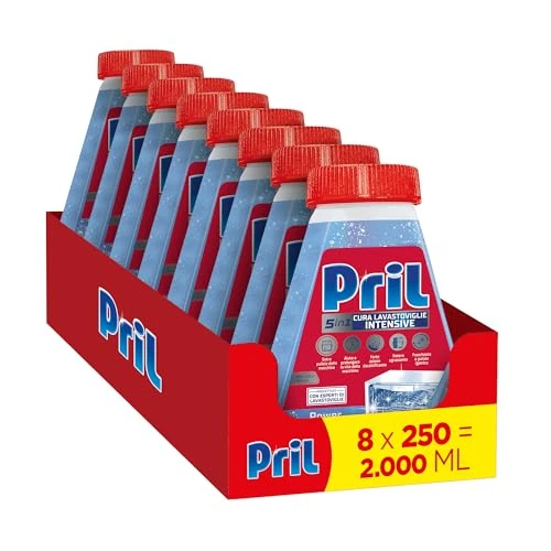 Offerta a tempo: Pril CURA LAVASTOVIGLIE INTENSIVE 250 ML, 8 confezioni - 24% da 27.92 € a 21.19 €