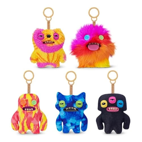 Offre limitée : Fuggler Porte-Clés Peluche 12 cm Série 6 5 Pack de ZURU – Funny Ugly Monster Animal en Peluche de Collection avec Anneau pour Enfants, Ados & Collectionneurs Adultes de 25.62 € à 16.78 € (35% de remise)