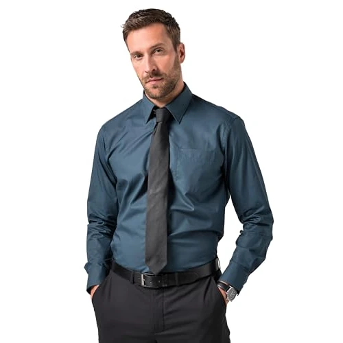 Oferta limitada: JP 1880 Camisa, de Negocios, Cuello clásico, Comfort Fit Azul Noche XL 703633733-XL de 59.99 € a 38.00 € (ahorro 37%)