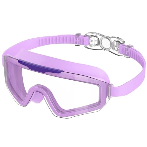 Offerta a tempo: Ambienden Occhialini Nuoto Adulti Montatura Grande Anti-Appannamento UV - 19% da 15.99 € a 12.99 €