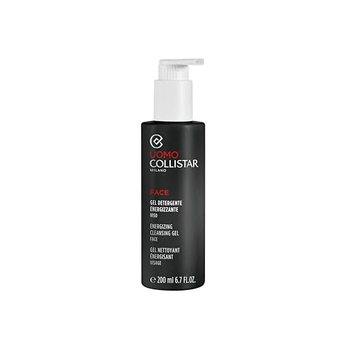 Tijdelijke aanbieding: Collistar Gezichtsreinigingsgel voor heren, energetiserend, reinigt, vitaliseert, voor alle huidtypes, ook voor de gevoelige huid, verwijdert grijs en doffe kleur, 200 ml van 22.47 € naar 22.47 € (0.00% korting)