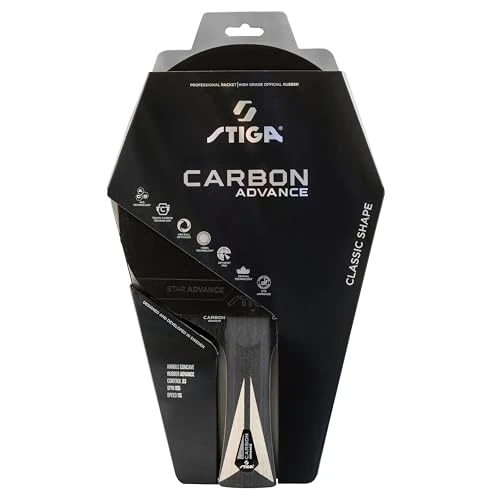 Tijdelijke aanbieding: STIGA Carbon Advance Tafeltennis Bat van 62.80 EUR naar 62.80 EUR (korting 0%)