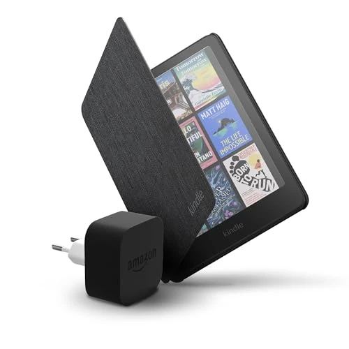Begrenztes Angebot: Amazon Kindle Colorsoft 16 GB + Schwarzer Stoffhülle + 9W-Netzteil von 331.97 EUR auf 199.18 EUR (Rabatt 40%)