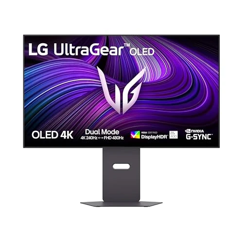 Offerta a tempo: LG UltraGear OLED 32GX870A Monitor Gaming 32" UHD 4K 240Hz / FHD 480Hz, 0,03ms (GtG), G-Sync Compatible, AMD FreeSync, VRR, Speaker 14W, HDR True Black 400, USB-C, HDMI 2.1, DP 2.1, Hub USB, Nero - 39% da 1099.99 € a 665.99 €