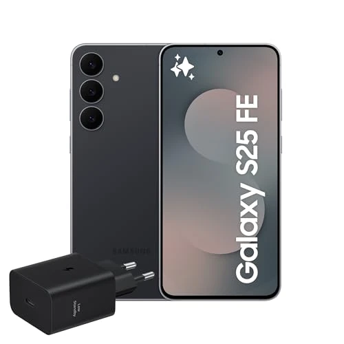 Offerta a tempo: Samsung Galaxy S25 FE con caricatore 45W EP-T4511NBEGEU, Smartphone AI con 3 anni — 31% da 873,90 € a 599,80 €