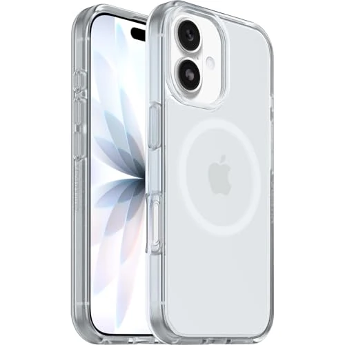 OtterBox React Series MagSafe Hülle für iPhone 17, stoßfest, sturzsicher, ultraschlank, schützende Hülle, Getestet nach Militärstandard, Transparent