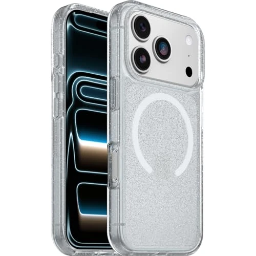 Offerta a tempo: OtterBox React Series MagSafe cover per iPhone 17 Pro, resistente a shock e cadute fino, cover ultrasottile, testata a norme MIL-STD 810G, Stardust - 23% da 29.99 € a 23.21 €