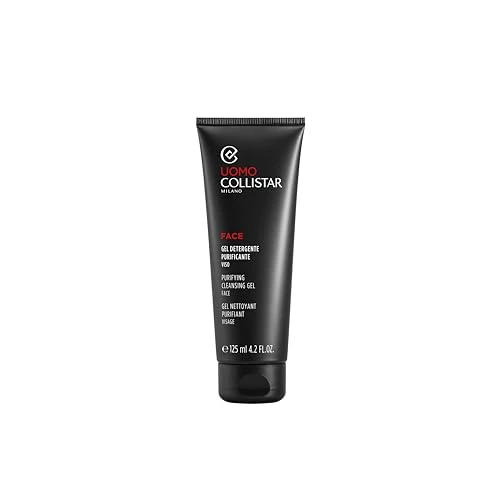 Tijdelijke aanbieding: Collistar Gezichtsgel voor heren, reinigingsgel met actieve kool, gezichtsreiniger voor vettige en onzuivere huid, verwijdert onzuiverheden, matterend effect, zwarte schuimtextuur, 125 ml van 22.47 € naar 22.47 € (0.00% korting)