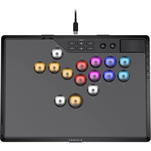 Offerta a tempo: Corsair NOVABLADE PRO Con Effetto Hall Controller Wireless Senza Leva – Layout a 15 Tasti Principali, Polling a 1000Hz, 2,4GHz Wireless, SOCD, Interruttori Magnetici MGX Hyperdrive – PS5, PS4, PC - 24% da 249.99 € a 189.99 €