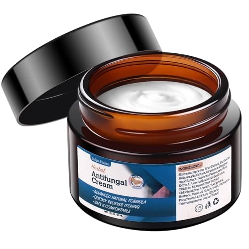 Crema Antimicótica de Hierbas para: Cuidado Natural para y Cuerpo – Ideal para Hongos, Pie de Atleta, Tiña Inguinal – Hongos Pies, Crema para Suave 30g