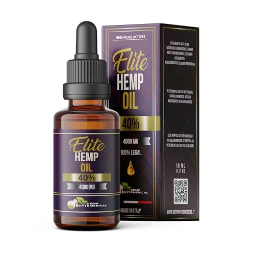 Offerta a tempo: HEMP PHYTOMEDICAL Elite Oil 40%, Olio Certificato Made in Italy - 0.00% da 35.00 € a 35.00 €
