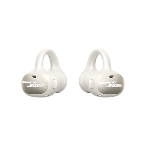Offerta a tempo: Baseus Inspire XC1 Cuffie Open-Ear, Sound by Bose, Cuffie Bluetooth Cloud Comfort, con Dolby Audio | Hi-Res | Driver Ibrido a 2 Vie | Tweeter Knowles BA, Autonomia 40 h, IP66, Bianco Stellare - 33% da 149.99 € a 99.99 €