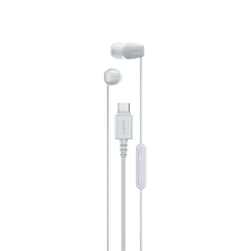 Offerta a tempo: Sony IER-EX15C avec Micro – Écouteurs filaires USB-C pour Android, iPhone, Ordinateur Portable et PC – Câble Anti-enchevêtrement – Parfaits pour Les Voyages et Une Utilisation Quotidienne – Blanc - 31% da 25.00 € a 17.23 €
