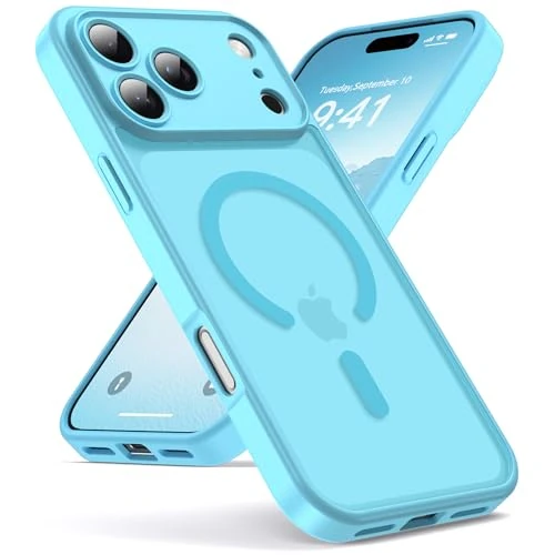 Oferta limitada: Oududianzi - Magnética Funda para iPhone 17 Pro MAX Magsafe, Lightblue de 12.99 € a 12.99 € (ahorro 0.00%)