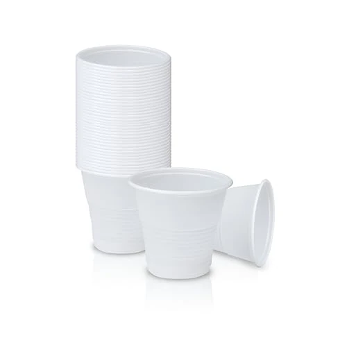 Offerta a tempo: DETERMONDO 500 Bicchierini Caffè Plastica Monouso 80cc Tazzine Bianche Usa e Getta Resistenti Professionali per Espresso Corto Ristretto Ideali per Bar Distributori Automatici Ufficio Casa Feste - 0.00% da 12.99 € a 12.99 €