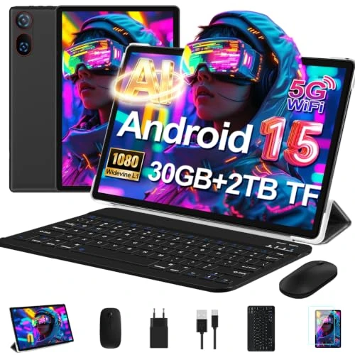 Offre limitée : Tablette 10 Pouces Android 15 Avec 30 Go RAM + 2 To ROM Ext, Widevine L1 de 139.99 € à 99.99 € (29% de remise)