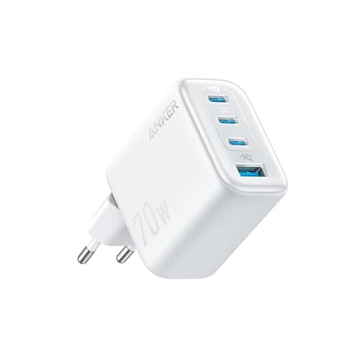 Zeitlich begrenztes Angebot: Anker Zolo 70W USB C Ladegerät, 4-Port-Netzteil mit ultraschnellen 70W von 49.99 € auf 29.99 € (40% Rabatt)
