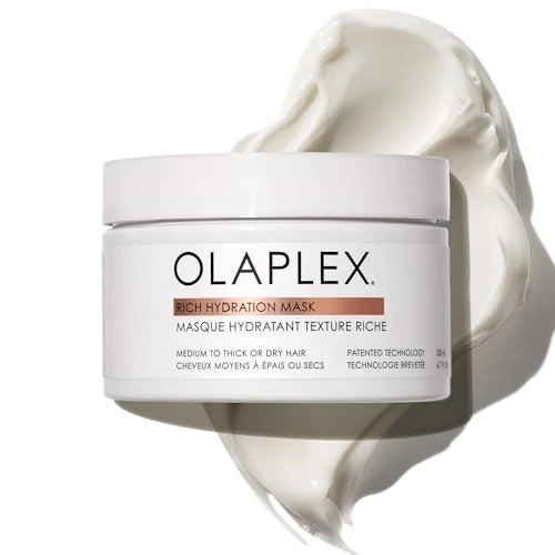 Olaplex Rich Hydration Mask: Cuticle Sealing Mask | Hydrate & Control Frizz | For Dry or Medium to Coarse Hair, 200 ml / 6.7 Fl. Oz.