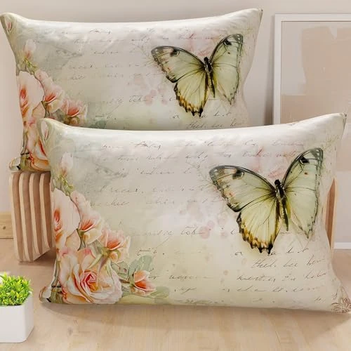 Petti Artigiani Italiani - Par de Fundas de cojín de 40 x 145 cm de Microfibra, Cojines para decoración de Dormitorio, sofá, salón, Juego de 2 Fundas de cojín, 100% Made in Italy