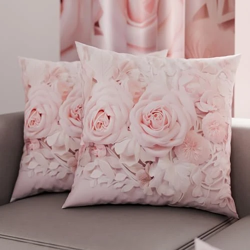 Offerta a tempo: PETTI Artigiani Italiani - Coppia di Federe Cuscino 50x50 cm in Microfibra, Cuscini Arredo Camera da Letto, Divano, Salotto, Set 2 Fodere Copricuscino, Federa Shabby 340, 100% Made in Italy - 44% da 14.90 € a 8.41 €