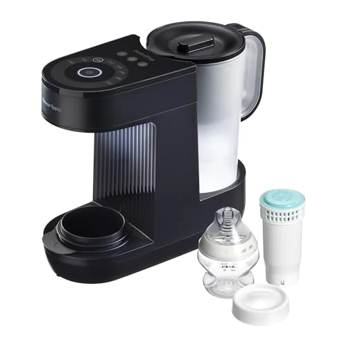 Offerta a tempo: Tommee Tippee Perfect Prep, Preparatore Biberon, per il Biberon alla Temperatura Corporea in 90 Secondi*, Sia di Giorno Che di Notte, con Filtro Antibatterico e Supporto Tramite App - 35% da 169.99 € a 109.99 €