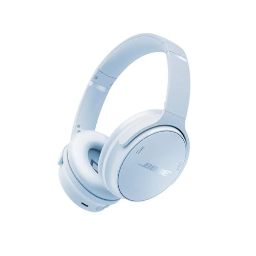 Tijdelijke aanbieding: Bose QuietComfort Draadloze noise cancelling-hoofdtelefoon, Bluetooth over-ear hoofdtelefoon met afspeeltijd tot 24 uur, IJsblauw - Limited-edition van 274.77 € naar 274.77 € (0.00% korting)