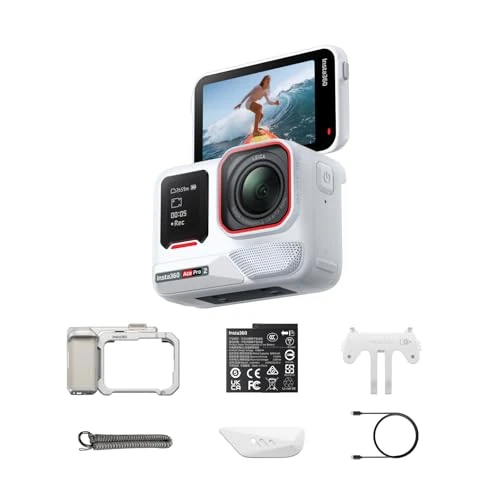 Offre limitée : Insta360 Ace Pro 2 édition limitée Blanc Arctique - Pack Xplorer Argent Lunaire Caméra 8K co-conçue avec Leica, capteur 1/1,3", Double Puce d'IA, Excellente Performance en Basse lumière de 529.99 EUR à 529.99 EUR (remise 0%)