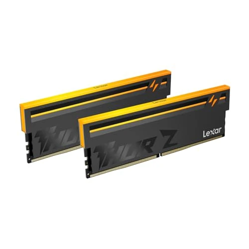 Offre limitée : Lexar Thor Z Series RGB DDR5 RAM DDR5 32Go Kit (2x16Go) 6000 MHz, DRAM UDIMM 288-Pin PC Mémoire RAM de Bureau, Mémoire Ordinateur DDR5 Haute Performance pour Intel XMP 3.0/AMD Expo, 1.35V de 419.99 € à 406.12 € (3% de remise)
