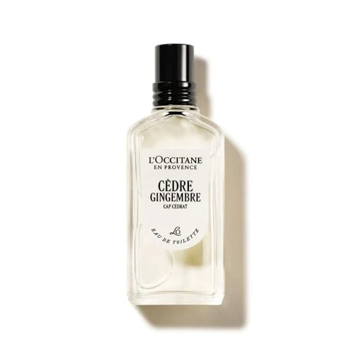Offre limitée : L'OCCITANE - Eau de Toilette Cèdre Gingembre (anciennement Cap Cédrat) - 50 ml - Notes aquatiques, mentholées et épicées - Fabriqué en France de 60.00 € à 60.00 € (0.00% de remise)