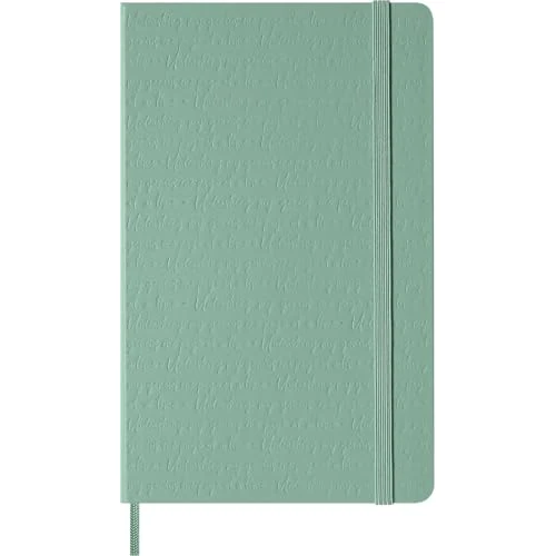 Offerta a tempo: Moleskine Classic Notebook, Taccuino a Pagine Bianche con Copertina Rigida e Chiusura Elastica, Colore Verde Salvia, Formato Large 13 x 21 cm - 45% da 22.00 € a 12.00 €