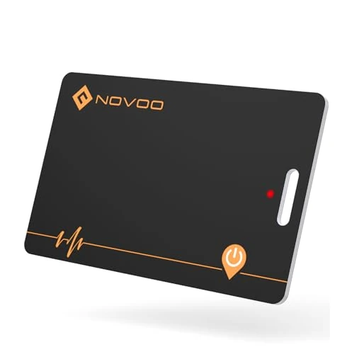 Tijdelijke aanbieding: NOVOO Wallet Tracker kaart, draadloos opladen van portefeuilles, oplaadbaar, bluetooth-tracking, 1,9 mm, IP68 (alleen iOS, Apple Find My), Air Tag GPS anti-verlies voor paspoort/bagage van 18.13 € naar 18.13 € (0.00% korting)