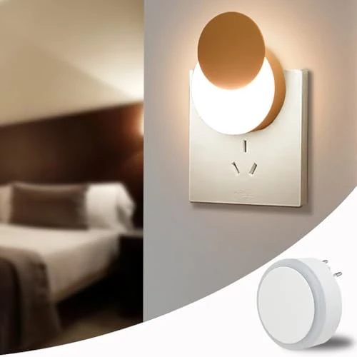 Oferta limitada: Wixzor Luz Nocturna Infantil con Sensor Crepuscular, Luz Nocturna Enchufe Brillo Ajustable luz noche para Habitación de Niños, Baño, Pasillo, Cocina, Escaleras, 0.3W de 13.99 EUR a 13.99 EUR (ahorro 0%)