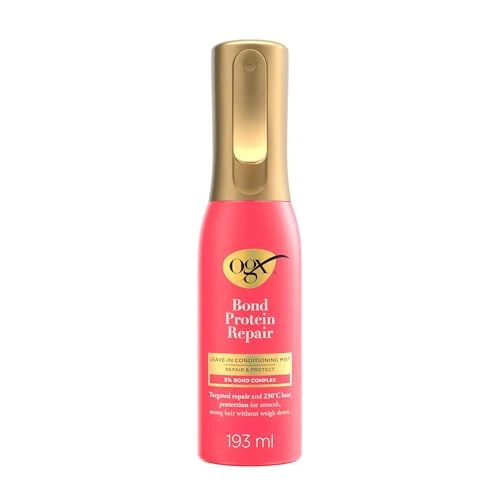 Oferta limitada: OGX Bond Protein Repair Leave in Conditioner Mist Multi-Tasker Spray (193 ml) protector térmico pelo con OGX Bond Complex, protector calor pelo hasta 230°C, para cabello seco y dañado de 12.95 € a 12.95 € (ahorro 0.00%)