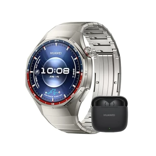 Oferta limitada: HUAWEI WATCH GT 6 Pro 46mm Titanio GPS Smartwatch + FreeBuds SE 3 Negro, 1.47''AMOLED Pantalla Táctil, hasta 21 Días de Autonomía, Ciclismo Nivel Profesional, NFC, iOS Android Compatible, Análisis ECG de 548.00 EUR a 447.39 EUR (ahorro 18%)