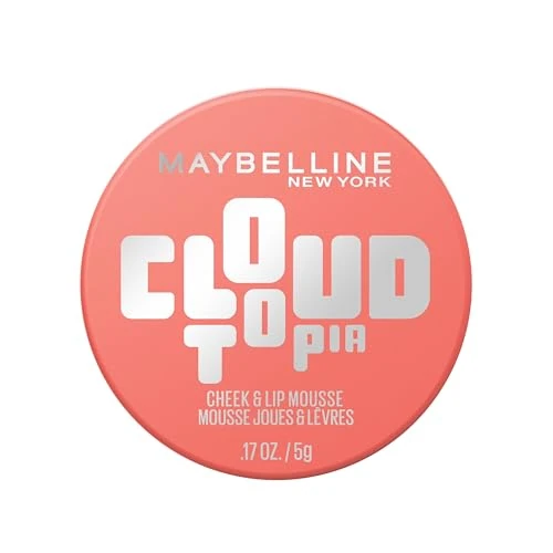 Oferta limitada: Maybelline New York, Colorete Mousse Multiusos, Mejillas y Labios, Acabado Mate, Duración hasta 14h, Cloudtopia, Tono: 05 Coral Illusion de 10.49 € a 9.87 € (ahorro 6%)