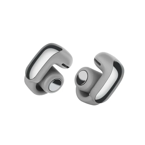 Offerta a tempo: Bose Ultra Open Earbuds Auricolari Open-ear Wireless Bluetooth 5.3 con Lunga Durata della Batteria, Tecnologia OpenAudio, Fino a 48 Ore di Autonomia, Moonlight Grey - Edizione Limitata - 49% da 349.95 € a 179.95 €