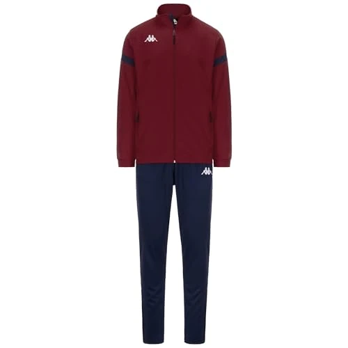 KAPPA 4FOOTBALL DALCITO - Sport Suits - Combinaison - Homme - ROUGE GRANATE-BLUE MARINE