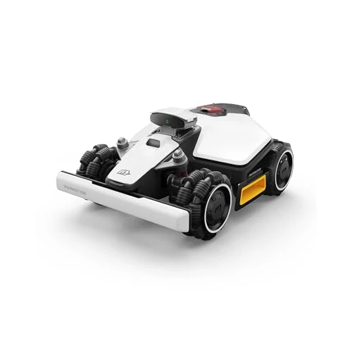 MAMMOTION LUBA Mini AWD 800 Robot Tondeuse,NetRTK+Vision, Aucune Antenne RTK Requise, Recommandé 800m², Max. 1000m², Pentes à 80%, avec Module 4G