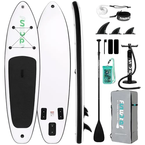 Limited-time offer: FunWater Inflatable Stand Up Paddle Board, Ultra Light SUP Board from 169.11 £ to 169.11 £ (save 0.00%)