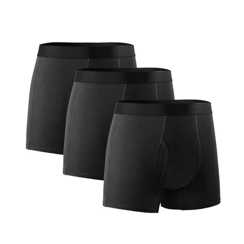 Oferta limitada: WIRRVOY Calzoncillos Hombre Boxer Deportivos, Suaves, Pack de 3 - Ropa Hombre Deportiva, no rasguñan la Piel, Ropa Interior elástica para Uso Diario de 19.99 € a 19.99 € (ahorro 0.00%)