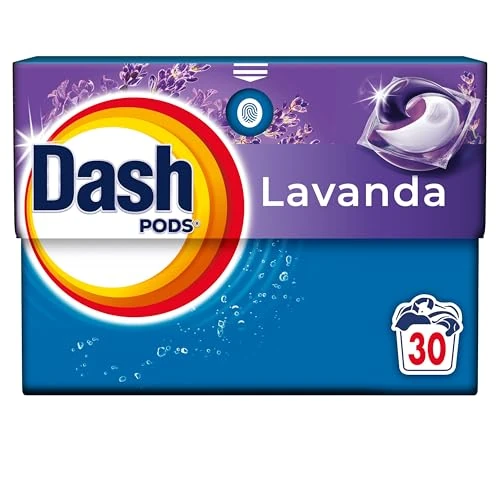 Offerta a tempo: Dash Pods Detersivo In Capsule, 30 Lavaggi, Lavanda, Rimuove Le Macchie, Igienizza, Dona Freschezza, Brillantezza Per I Capi - 36% da 13.99 € a 8.96 €