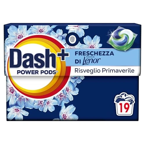 Offerta a tempo: Dash Power Pods Detersivo Lavatrice In Capsule, 19 Lavaggi — 20% da 9,99 € a 7,99 €